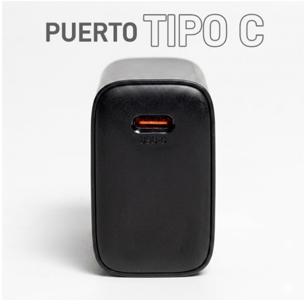 Cubo cargador de 20w con tipo c