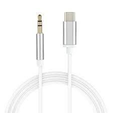 TYPE C TO 3.5 MM AUDIO JACK 1M TIPO C A AUXILIAR