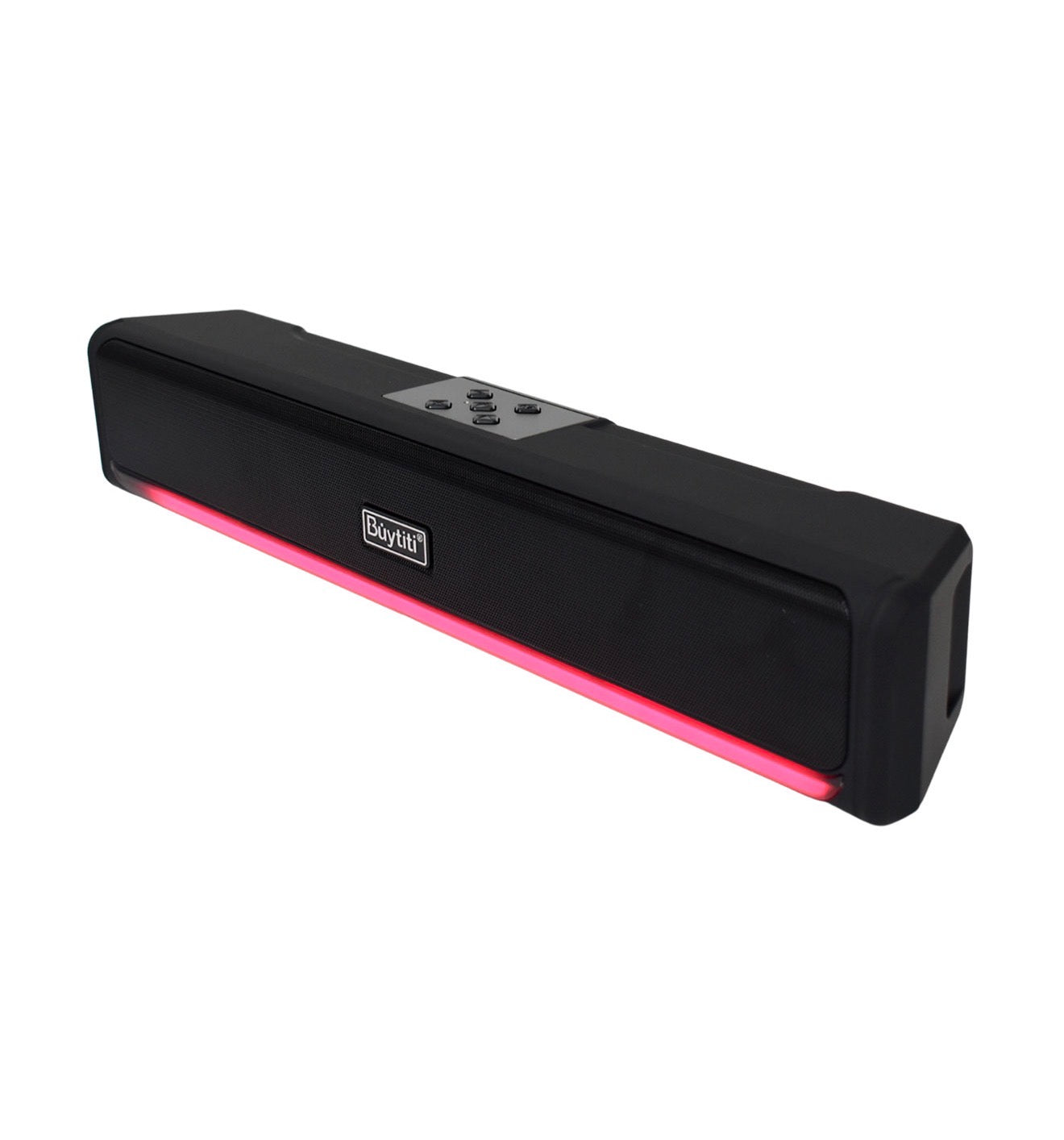 Barra de sonido Bluetooth con luces LED RGB