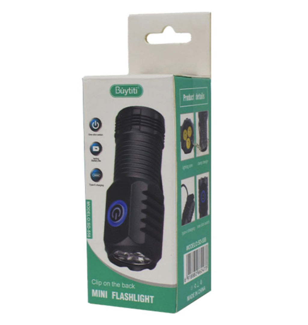 MINI LINTERNA MAGNETICA PLASTICO DE MANO