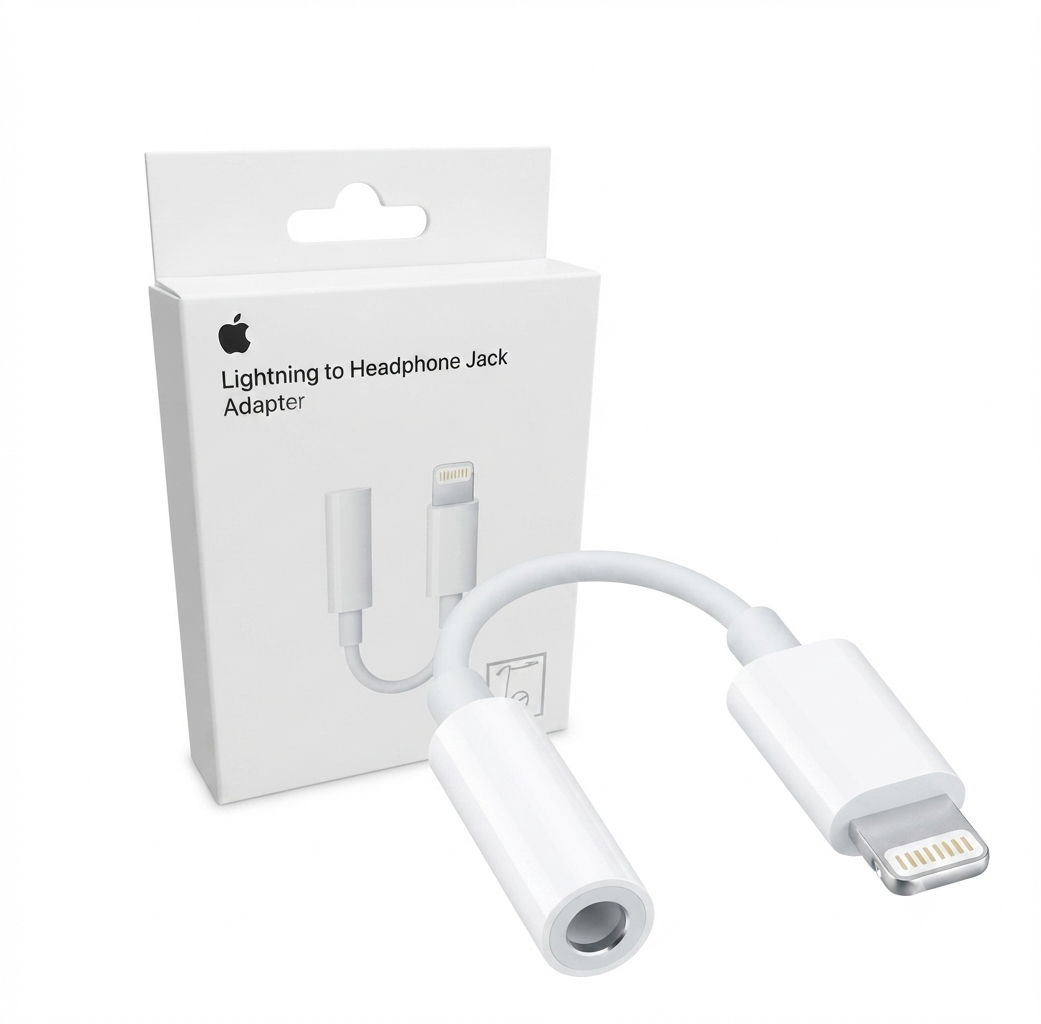 ADAPTADOR DE IPHONE A AUXILIAR LIGHTNING TO HEADPHONE JACK