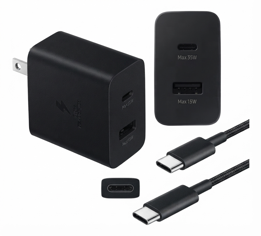 CARGADOR COMPLETO C-C SAMSUNG 35W PD