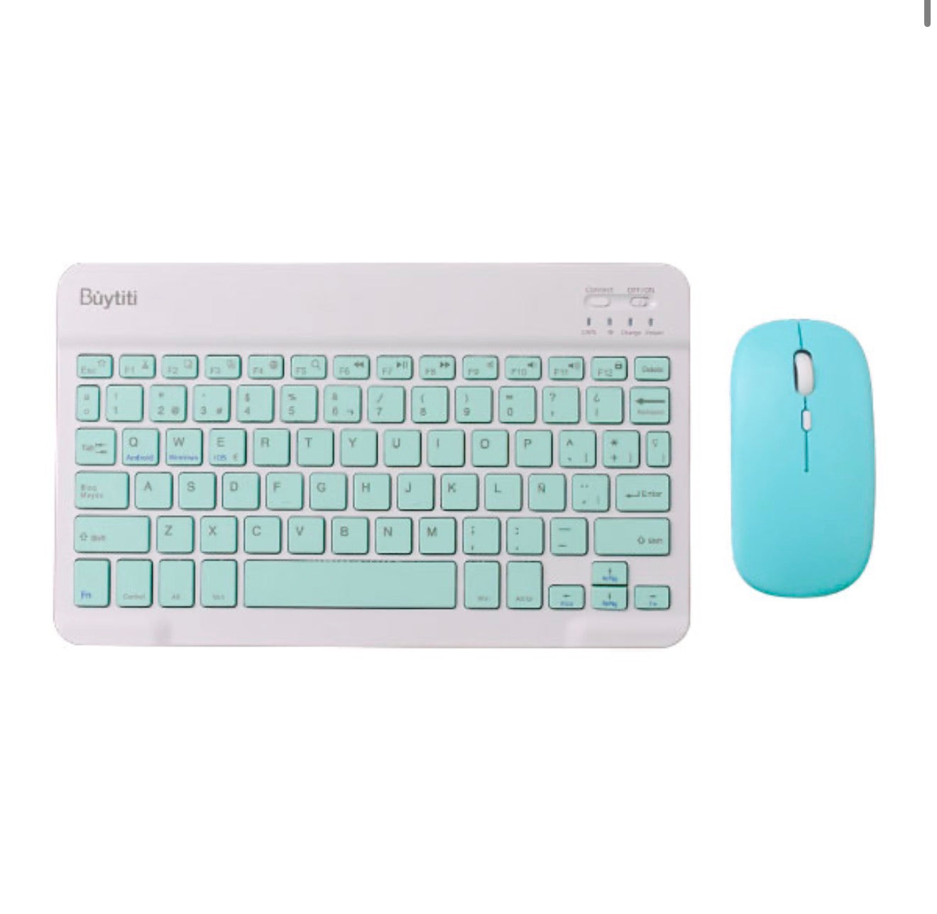 Kit mini teclado y mouse inalámbrico de 2.4 GHz