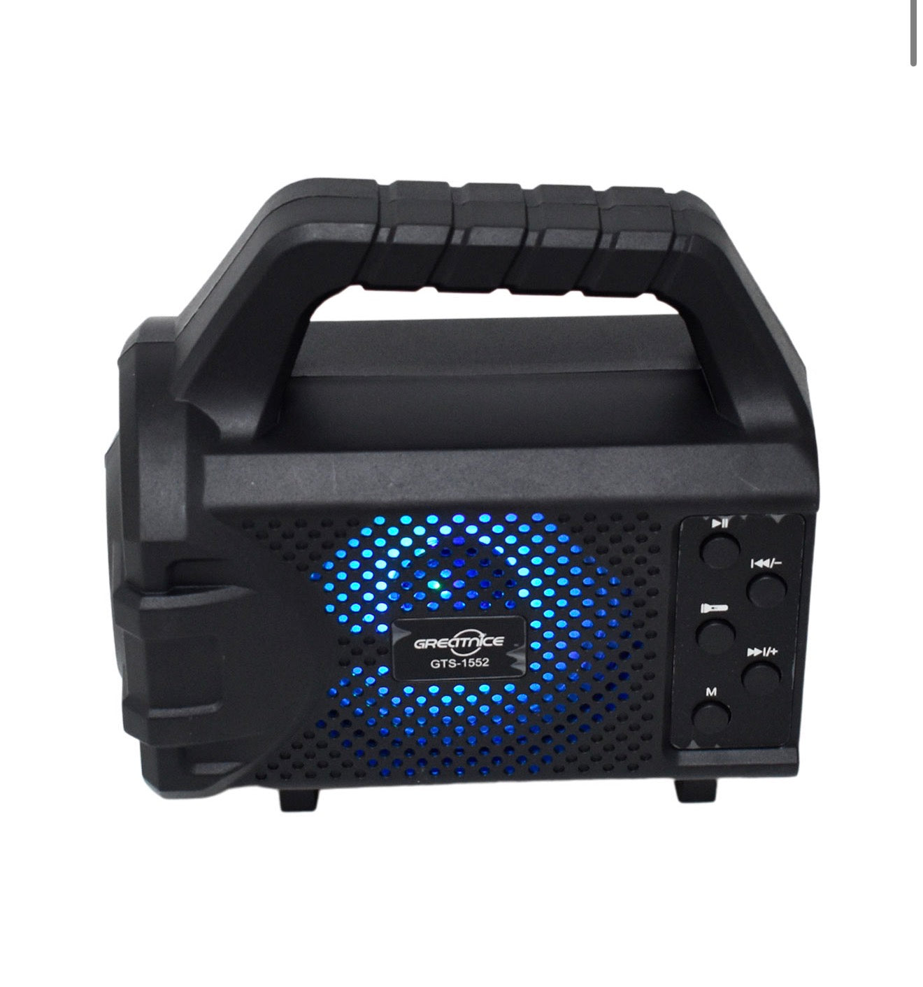 BOCINA BLUETOOTH 3´ CON LINTERNA Y SOLAR