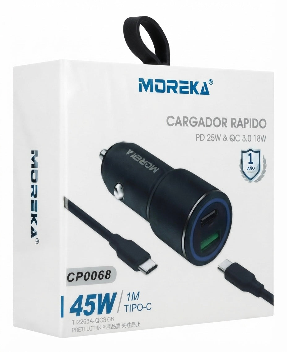 CARGADOR COMPLETO PARA CARRO C A C CP0068
