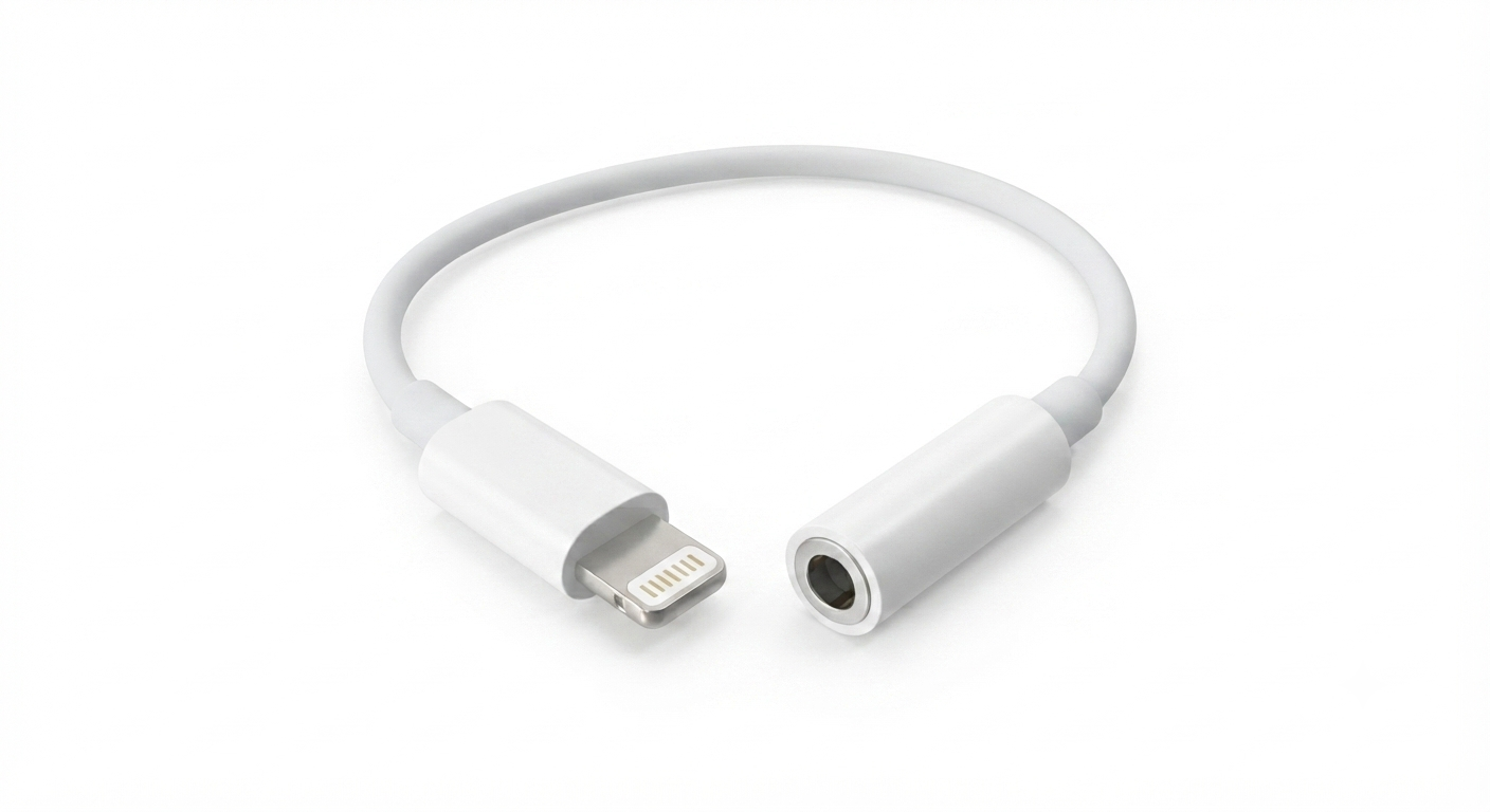 ADAPTADOR DE IPHONE A AUXILIAR LIGHTNING TO HEADPHONE JACK