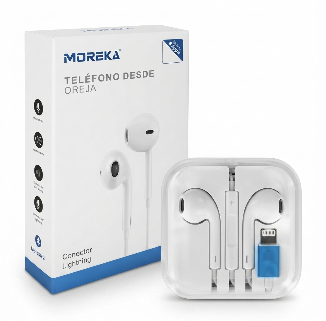 AUDIFONOS IPHONE MOREKA M917