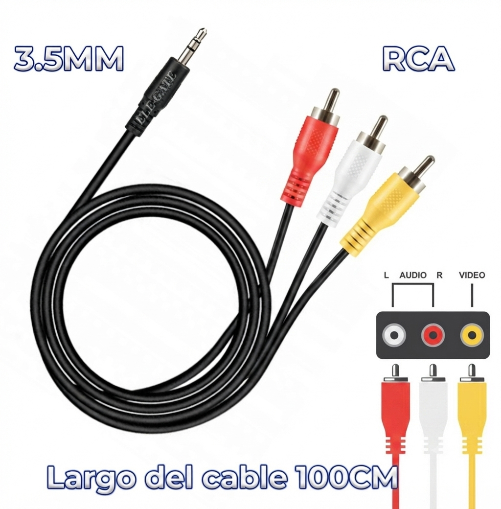 CABLE RCA 3 EN 1